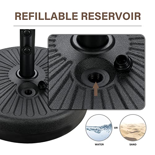 YSSOA Umbrella Base Heavy Duty Stand