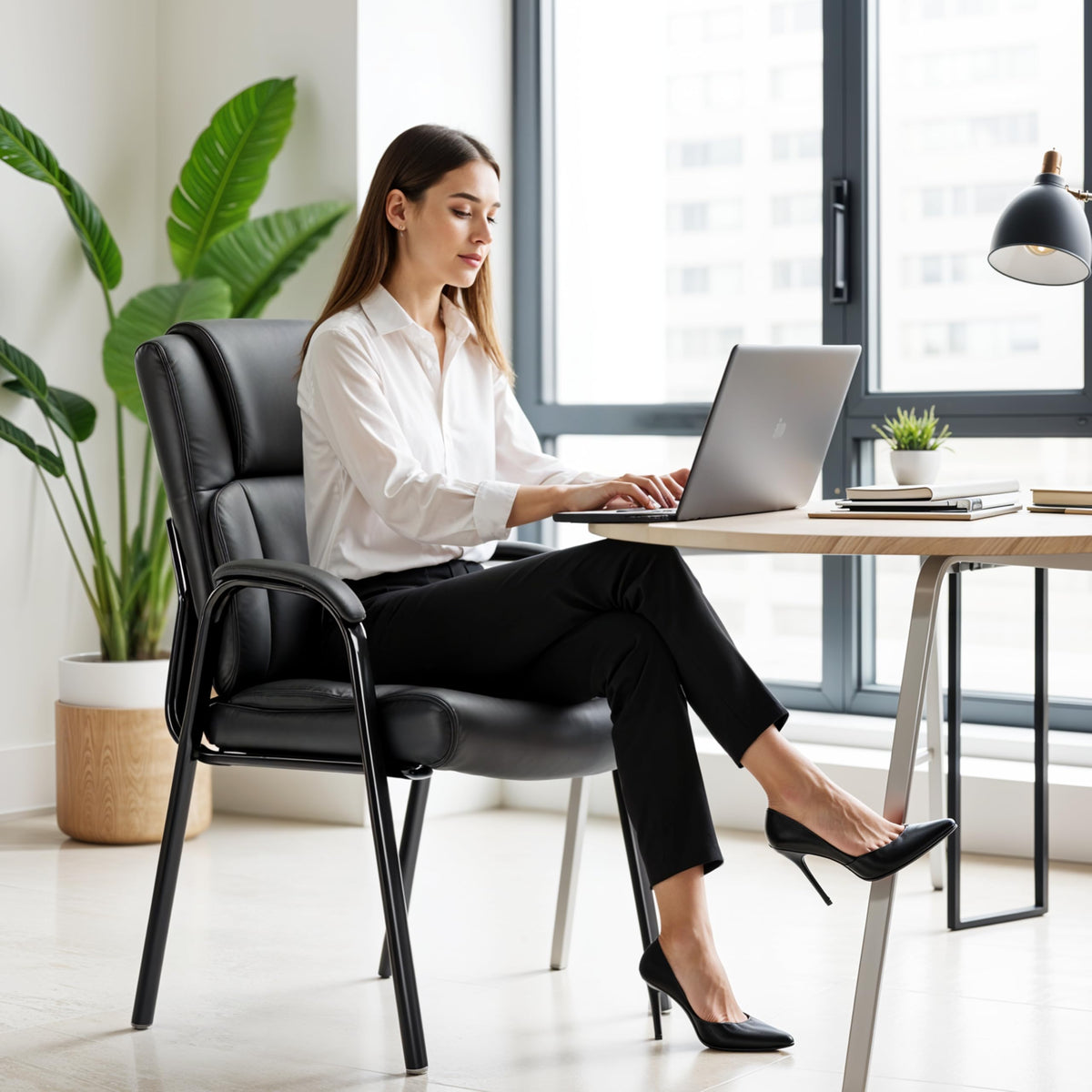 Simple Deluxe Guest Waiting Room Office Chairs
