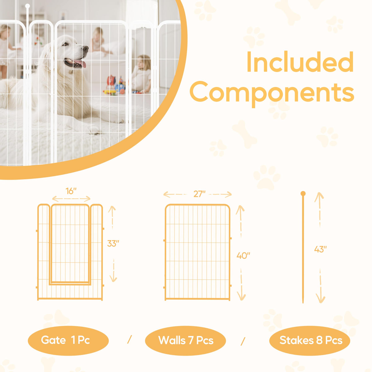 Simple Deluxe Dog Playpen