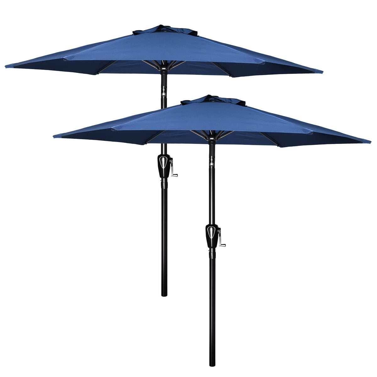 Simple Deluxe Patio Umbrella Outdoor Table Market Yard Umbrella with Push Button