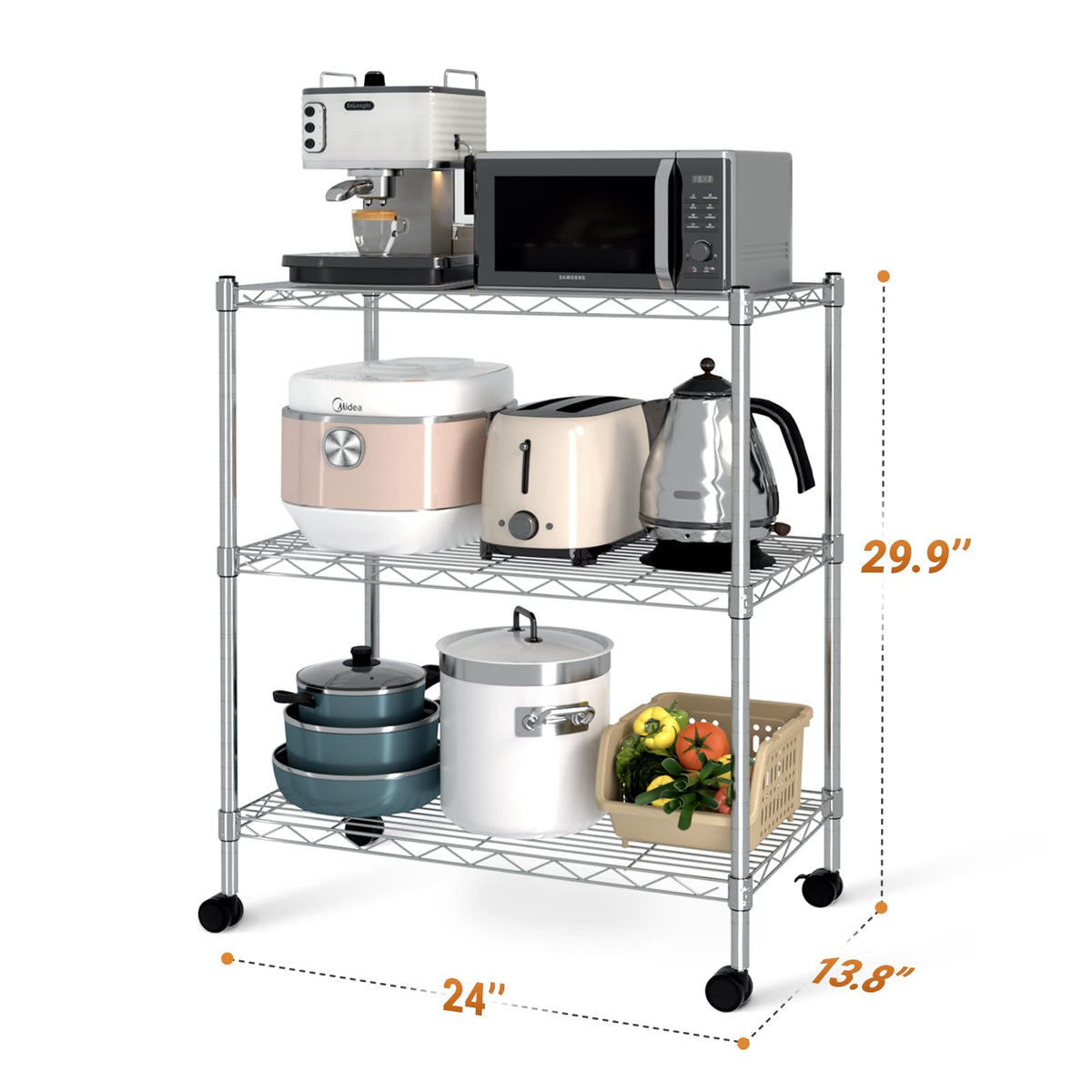 YSSOA Heavy Duty Storage Shelving Unit
