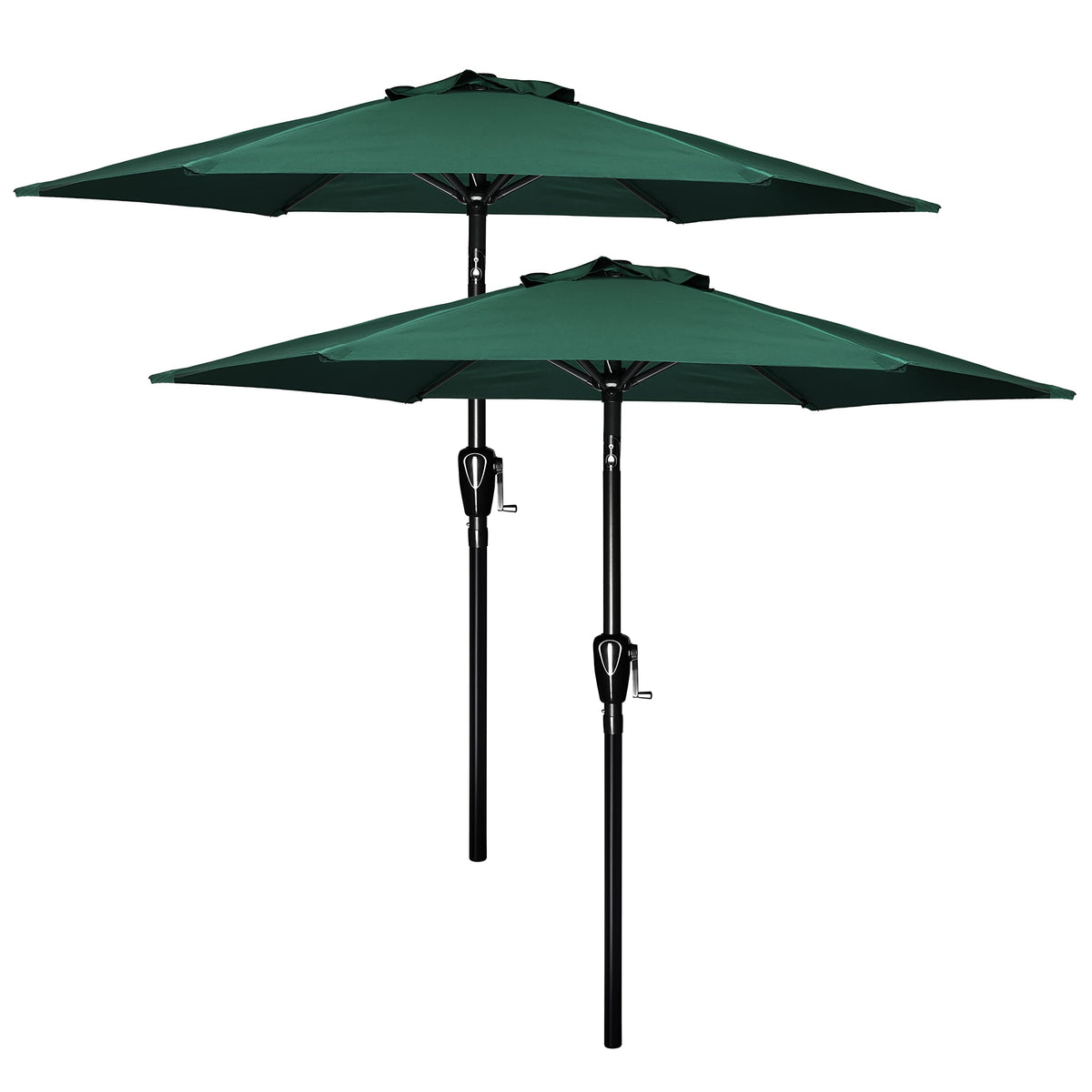 Simple Deluxe Patio Umbrella Outdoor Table Market Yard Umbrella with Push Button