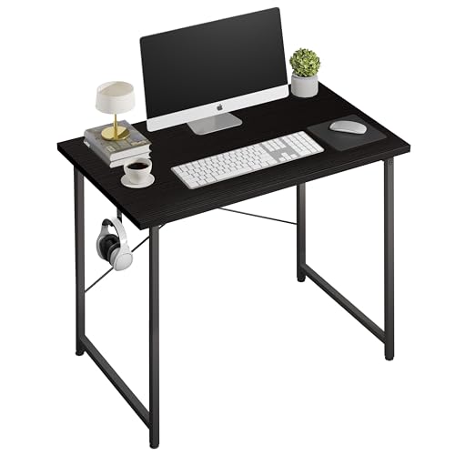 YSSOA Work Study Writing Student Kids Bedroom Wood Modern Simple Table with Headphone Hooks